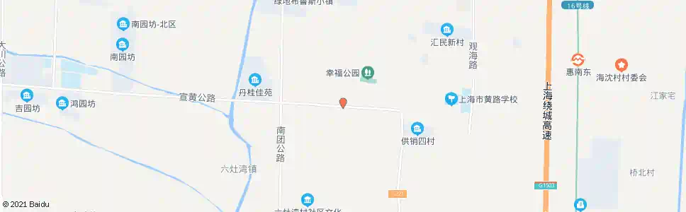 上海川南奉公路宣黄公路_公交站地图_上海公交_妙搜公交查询2025