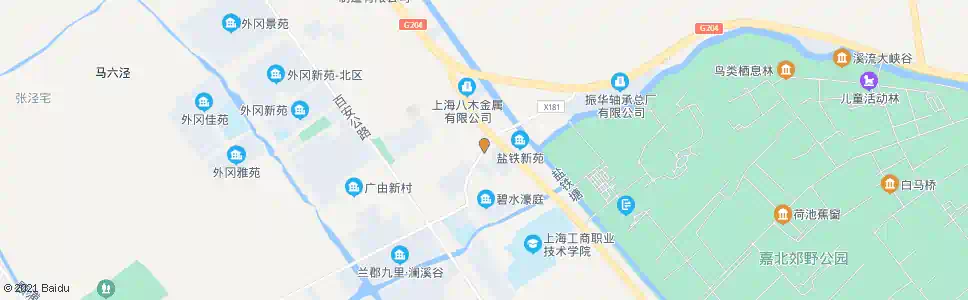 上海外冈镇_公交站地图_上海公交_妙搜公交查询2025
