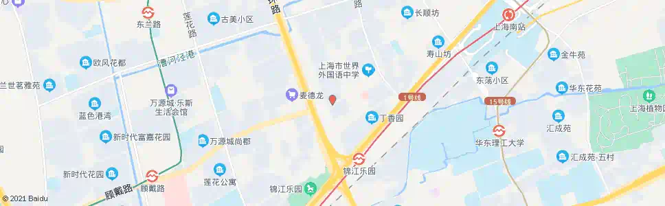上海江安路桂江路_公交站地图_上海公交_妙搜公交查询2025