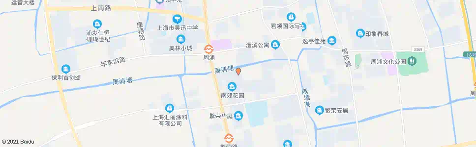 上海韵浦路周康路_公交站地图_上海公交_妙搜公交查询2025