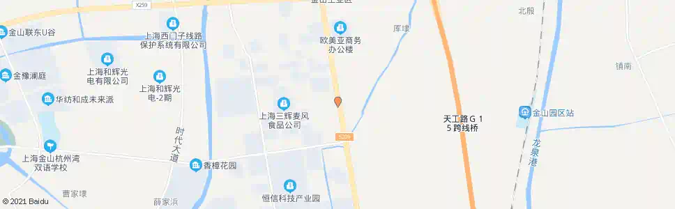 上海亭卫公路漕廊路(招呼站)_公交站地图_上海公交_妙搜公交查询2025
