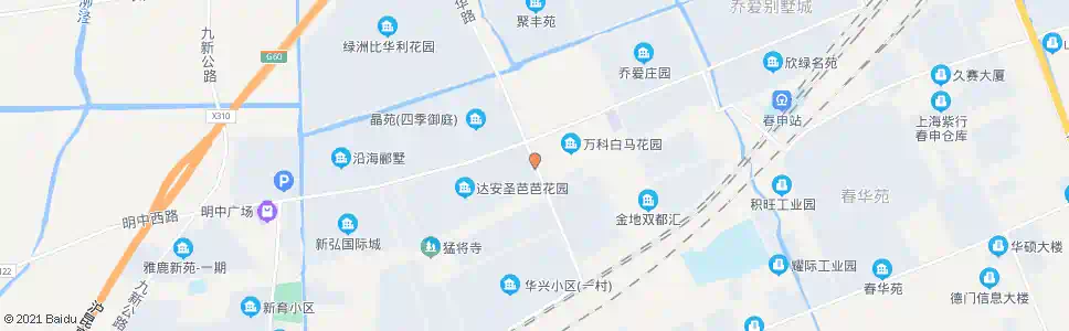 上海明华路_公交站地图_上海公交_妙搜公交查询2025