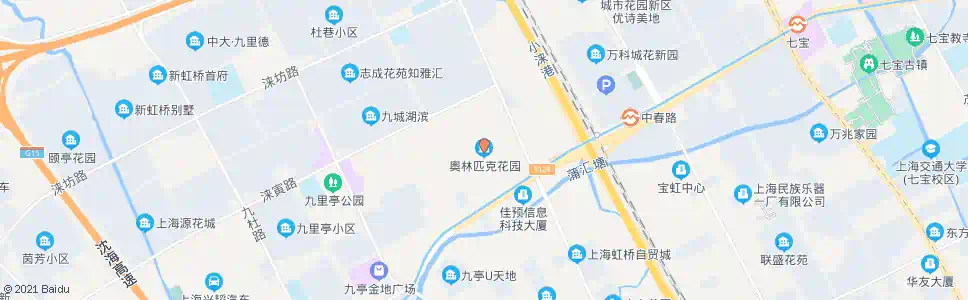 上海奥林匹克_公交站地图_上海公交_妙搜公交查询2025