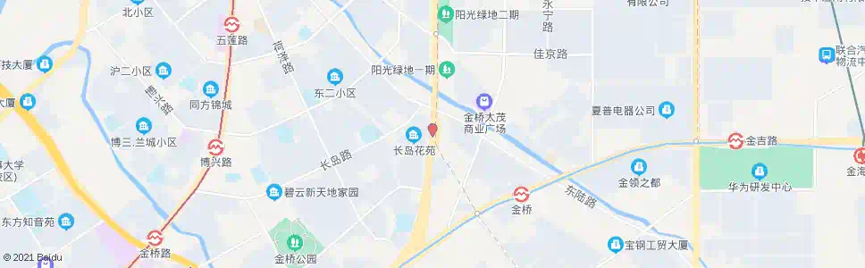 上海杨高北路东陆路_公交站地图_上海公交_妙搜公交查询2025