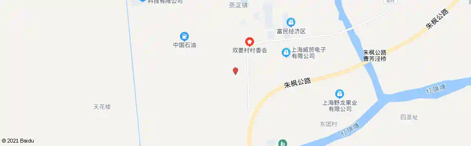 上海老朱枫公路双联村_公交站地图_上海公交_妙搜公交查询2025