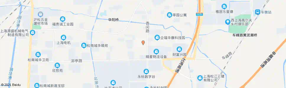 上海香亭路香闵路_公交站地图_上海公交_妙搜公交查询2025