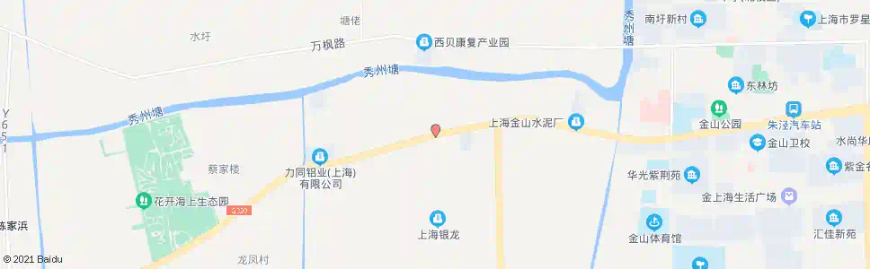 上海亭枫公路农建路_公交站地图_上海公交_妙搜公交查询2025