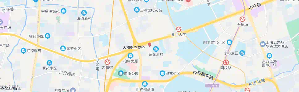 上海市光新村_公交站地图_上海公交_妙搜公交查询2025