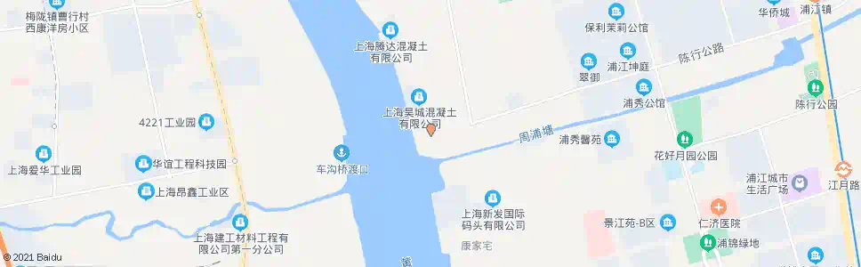 上海塘口渡口_公交站地图_上海公交_妙搜公交查询2025