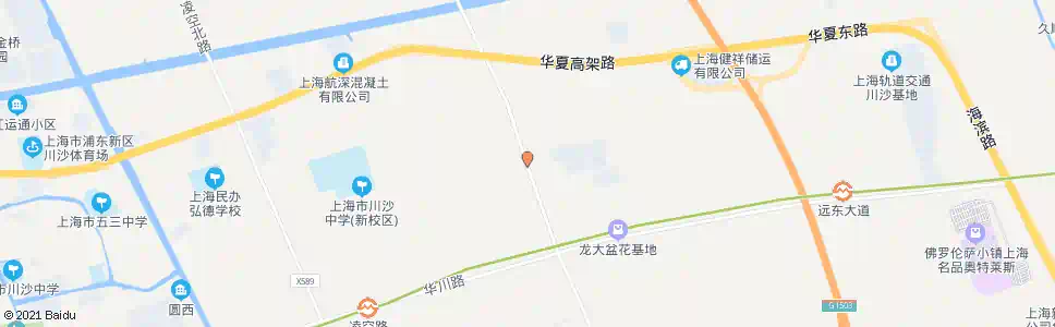 上海川南奉公路森塘路_公交站地图_上海公交_妙搜公交查询2025