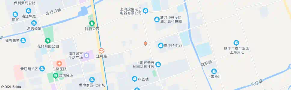 上海江月路三鲁路_公交站地图_上海公交_妙搜公交查询2025