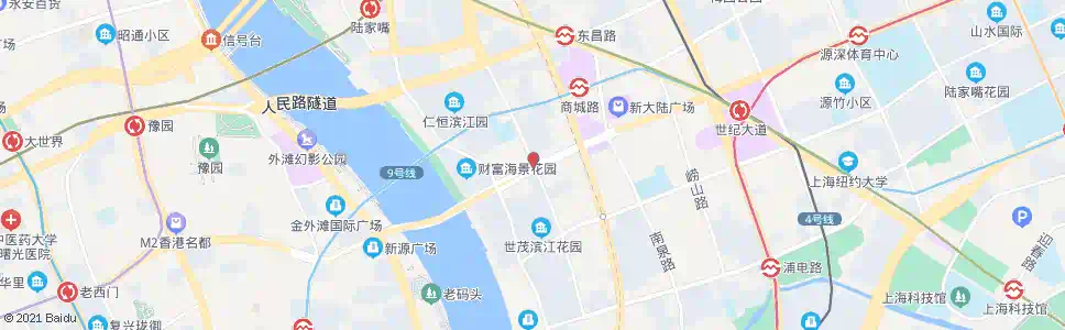 上海浦城路张杨路_公交站地图_上海公交_妙搜公交查询2025