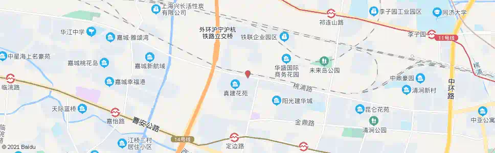 上海桃浦路定边路_公交站地图_上海公交_妙搜公交查询2025