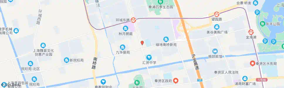上海南桥老街易买得_公交站地图_上海公交_妙搜公交查询2025