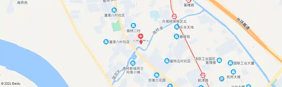 上海市七医院(大同路石家街)_公交站地图_上海公交_妙搜公交查询2025