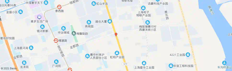上海曹行_公交站地图_上海公交_妙搜公交查询2025
