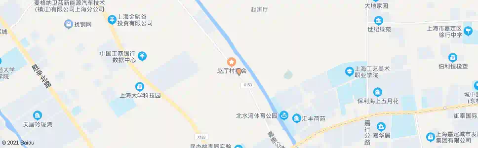 上海赵厅村_公交站地图_上海公交_妙搜公交查询2025