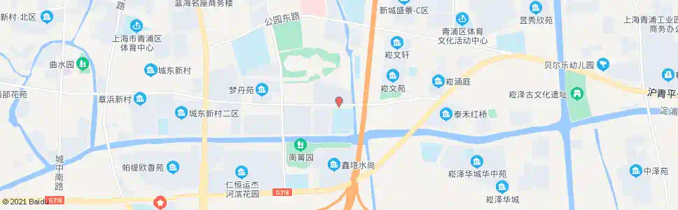 上海华乐路青湖路_公交站地图_上海公交_妙搜公交查询2025