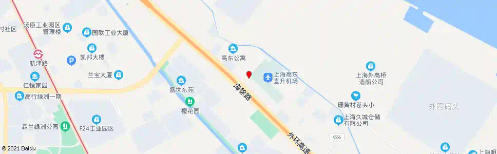 上海高翔路高东一路_公交站地图_上海公交_妙搜公交查询2025