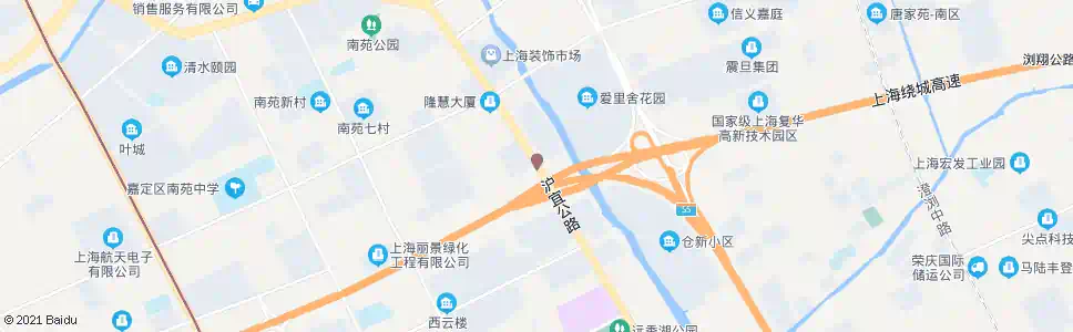 上海回城南路沪宜公路_公交站地图_上海公交_妙搜公交查询2025