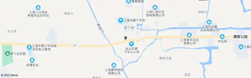 上海廊下小学_公交站地图_上海公交_妙搜公交查询2025