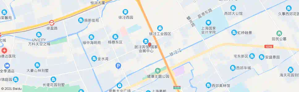 上海广虹馨苑_公交站地图_上海公交_妙搜公交查询2025