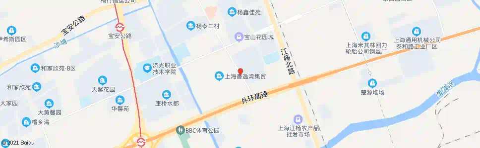 上海莲花山路杨泰路_公交站地图_上海公交_妙搜公交查询2025
