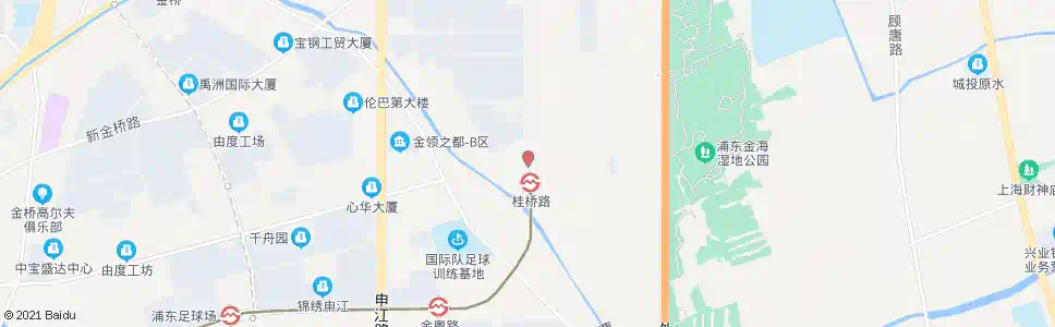 上海金穗路川桥路_公交站地图_上海公交_妙搜公交查询2025