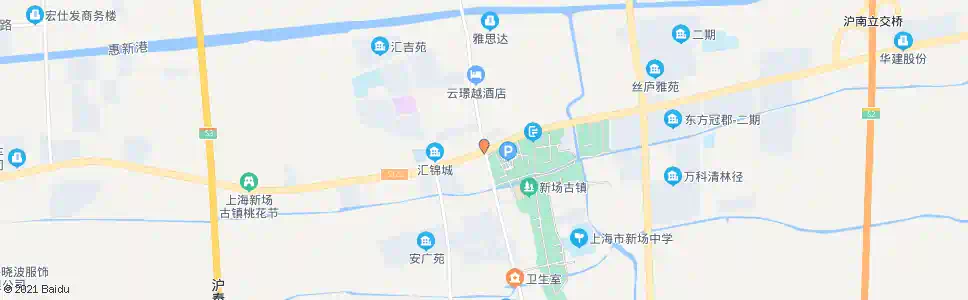 上海沪南公路新奉公路_公交站地图_上海公交_妙搜公交查询2025