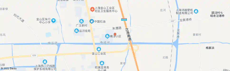 上海运河村_公交站地图_上海公交_妙搜公交查询2025