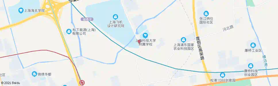 上海金科路沔北路_公交站地图_上海公交_妙搜公交查询2025