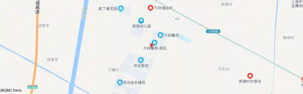 上海祥福路祥跃路_公交站地图_上海公交_妙搜公交查询2025