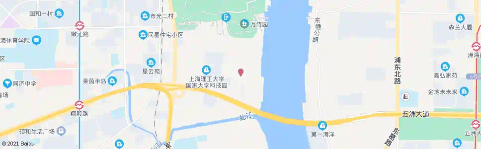 上海虬江码头_公交站地图_上海公交_妙搜公交查询2025