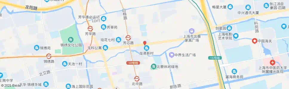 上海高科西路莲溪路_公交站地图_上海公交_妙搜公交查询2025