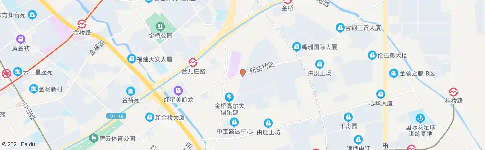 上海金沪路新金桥路_公交站地图_上海公交_妙搜公交查询2025