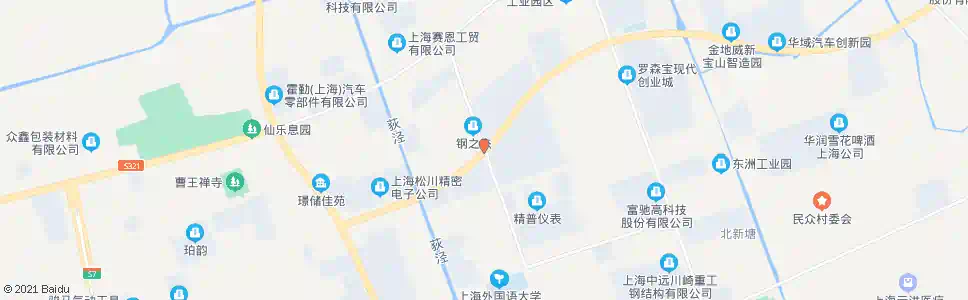 上海金石路罗宁路_公交站地图_上海公交_妙搜公交查询2025
