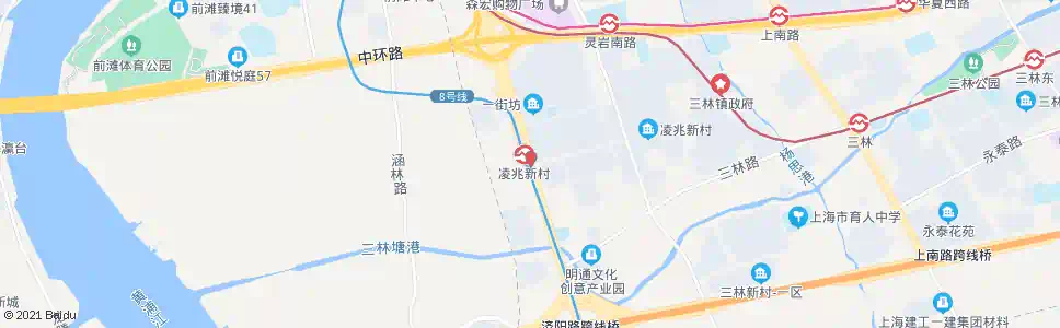 上海凌兆路济阳路_公交站地图_上海公交_妙搜公交查询2025