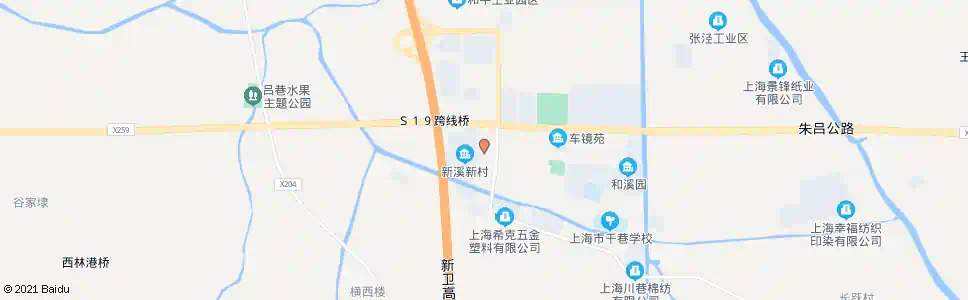 上海汇丰大街_公交站地图_上海公交_妙搜公交查询2025