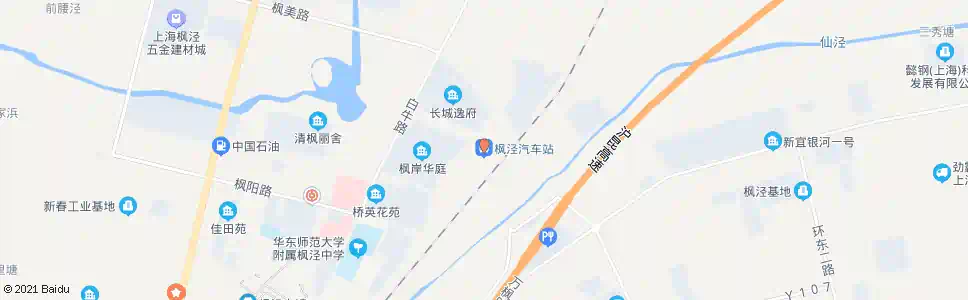上海枫泾枢纽站_公交站地图_上海公交_妙搜公交查询2025