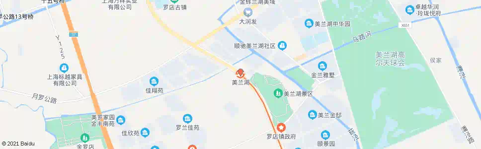 上海美兰湖站_公交站地图_上海公交_妙搜公交查询2025