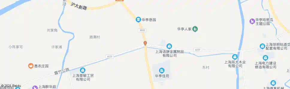 上海霜竹公路浏翔公路_公交站地图_上海公交_妙搜公交查询2025