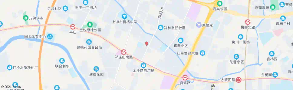 上海万镇路清峪路_公交站地图_上海公交_妙搜公交查询2025