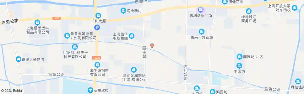 上海南汇工业园区卫生所_公交站地图_上海公交_妙搜公交查询2025