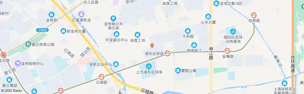 上海桂桥路金湘路_公交站地图_上海公交_妙搜公交查询2025