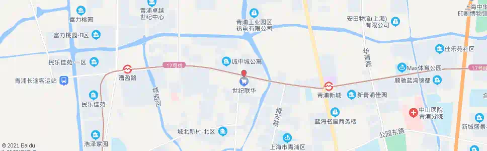 上海盈港路城中北路(上客站)_公交站地图_上海公交_妙搜公交查询2025