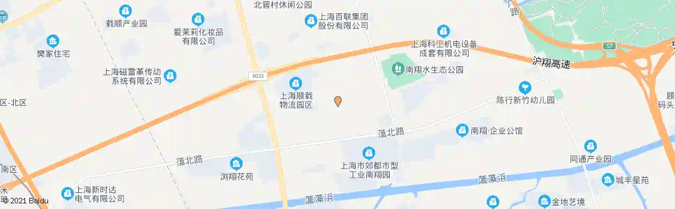 上海顺丰路科茂路_公交站地图_上海公交_妙搜公交查询2025