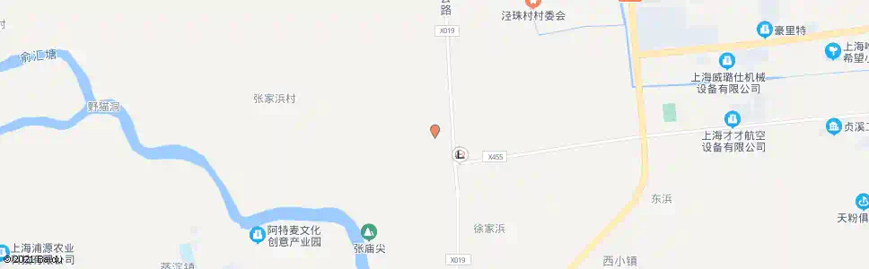 上海张家浜路老朱枫公路_公交站地图_上海公交_妙搜公交查询2025