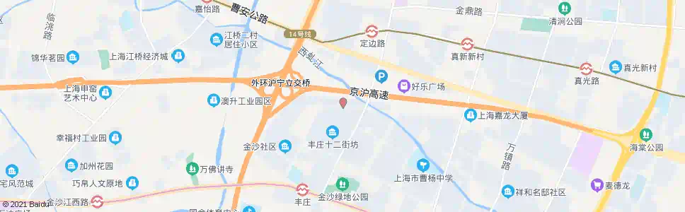 上海丰庄北路新郁路_公交站地图_上海公交_妙搜公交查询2025