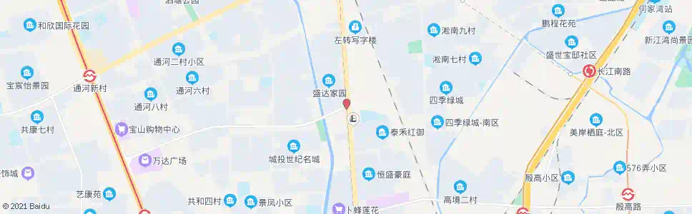 上海一二八纪念路_公交站地图_上海公交_妙搜公交查询2025