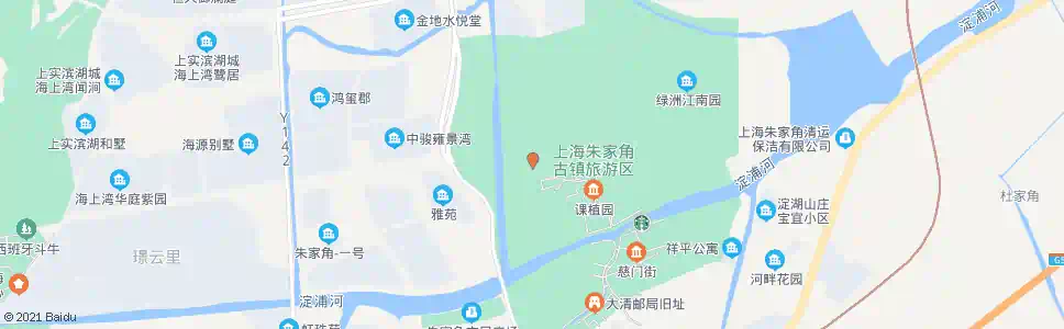 上海珠湖路课植园路_公交站地图_上海公交_妙搜公交查询2025